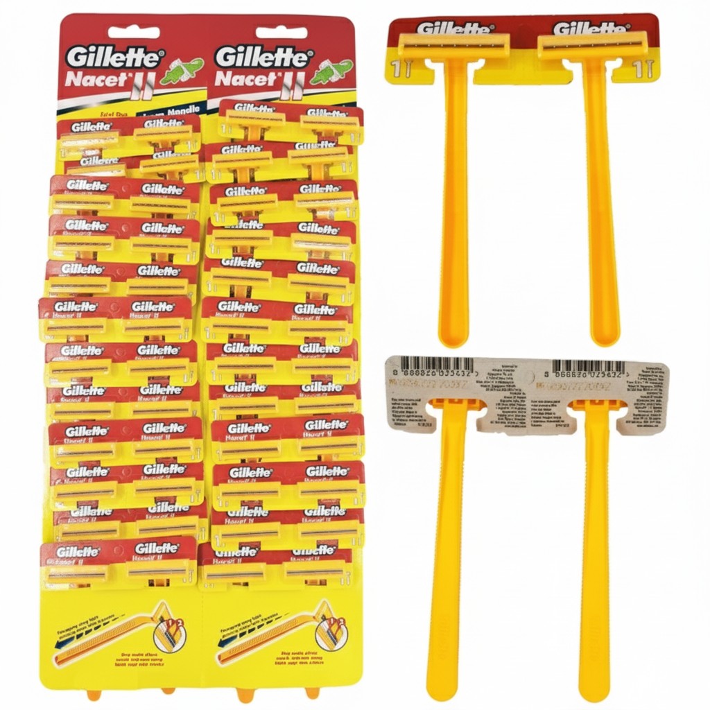 GILLETTE  II YELLO RAZOR (1*48Pc)